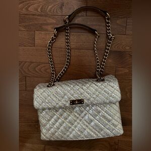 Brixton Lock Mixed Metallic Crossbody Bag
Kurt Geiger London